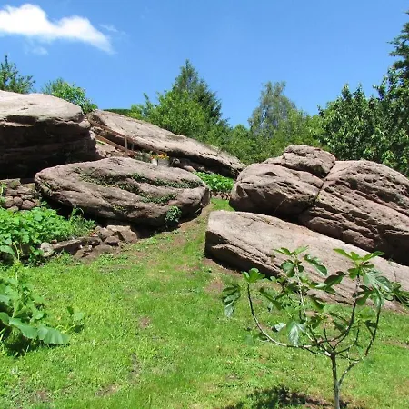 Maison Charmante Avec Jardin A - Vue Sur Montagnes Feriehus Haselbourg